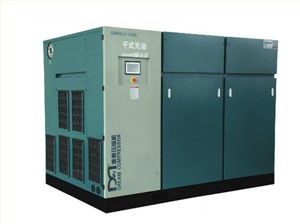 DMWLV-G系列低压千式无油螺杆式空气压缩机