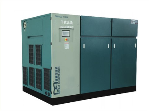 DMWLV-G系列低压千式无油螺杆式空气压缩机